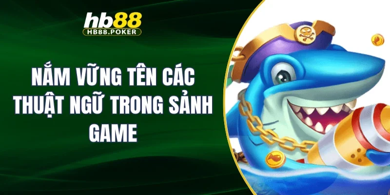 Nắm vững tên các thuật ngữ trong sảnh game
