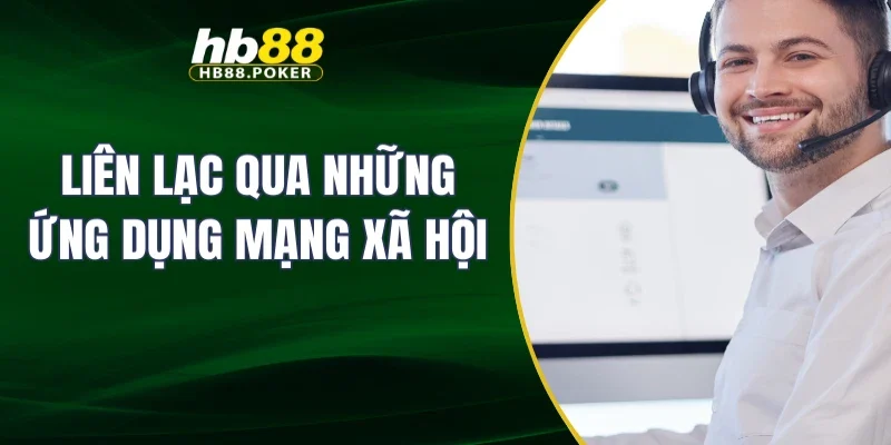 Liên lạc qua những ứng dụng mạng xã hội