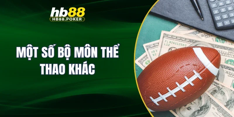 Một số bộ môn thể thao khác