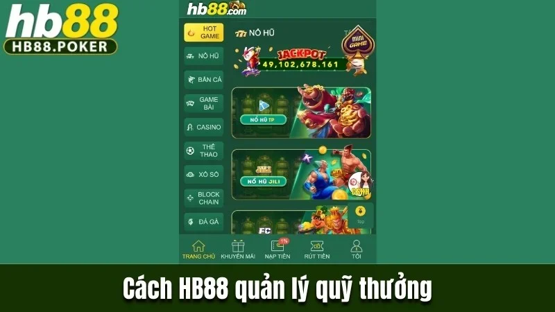 Cách HB88 Quản Lý Quỹ Thưởng, Quản Lý Tuyến Dưới 2 Cách HB88 quản lý quỹ thưởng
